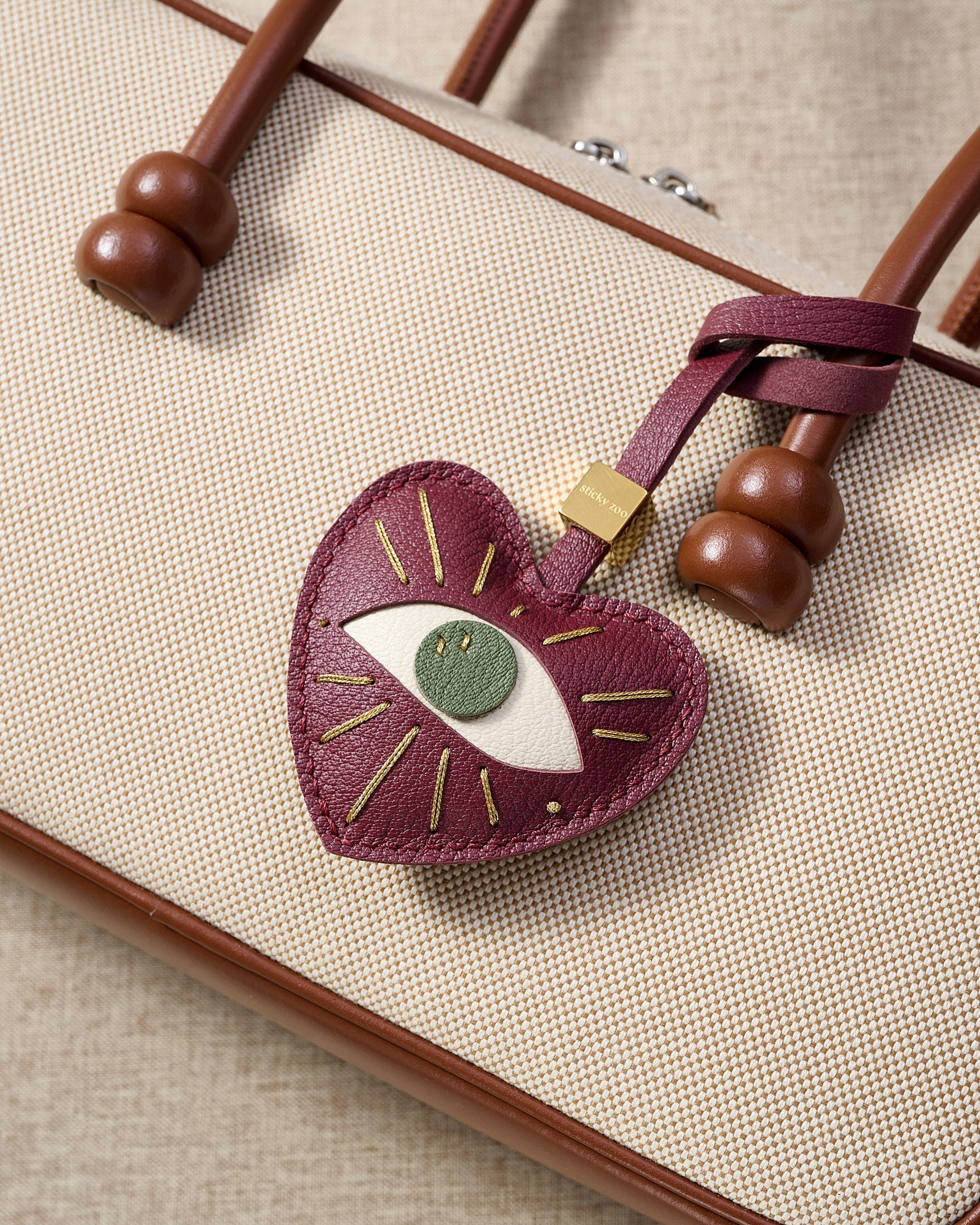 EVIL EYE HEART TALISMAN CHARM